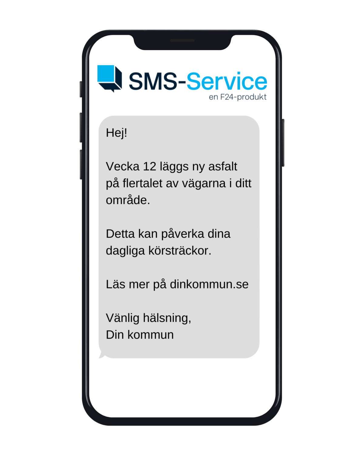 sms exempel kommun